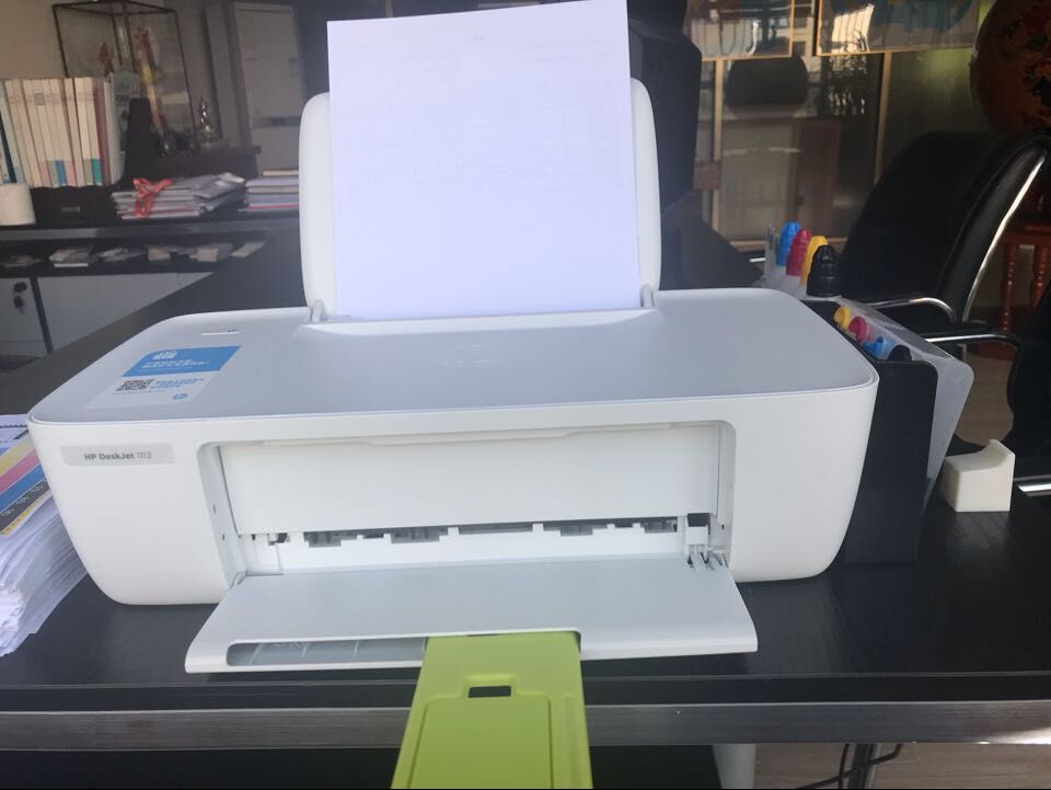 HP 1112 printer with CISS kit