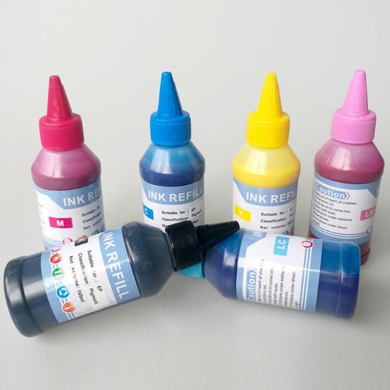 Hochwertige Pigmenttinte für Epson-, Canon-, Brother- und HP-Desktop-Tintenstrahldrucker 