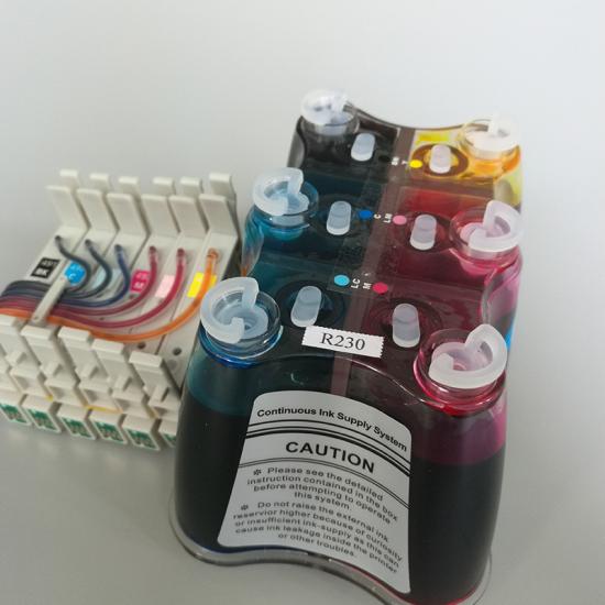 kontinuierliches tintenversorgungssystem (ciss) für epson r230 / r200 / r320 / rx500 / r510 / rx630 / rx650 desktop tintenstrahldrucker 
