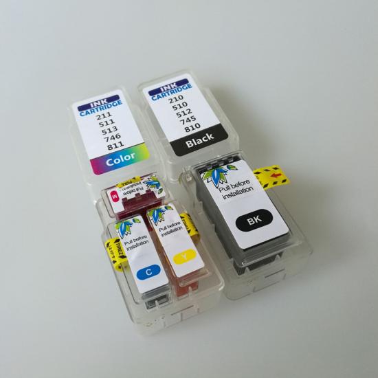 Smart Cartridge 210 / 211,310 / 311,510 / 511,710 / 711 für Canon Tintenstrahldrucker 
